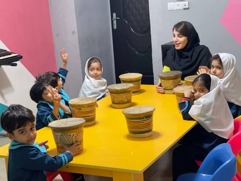 فعالیت دانش آموزان